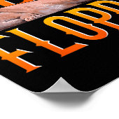 Poster Big Floppa mème mignonne chat caracal (Coin)