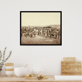 Poster Big Foot's Miniconjou Band à Grass Dance SD 1890 (Cuisine)