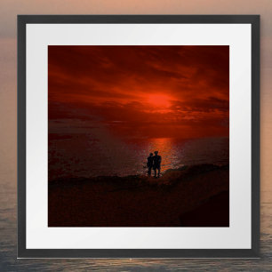 Poster Big Island Facultatif Frame voir le prix sans cadr