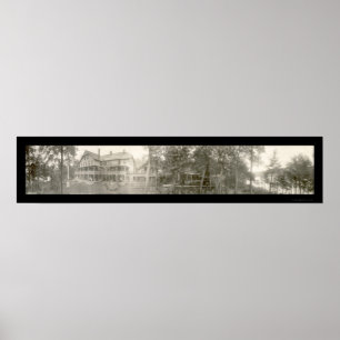 Poster Big Moose, New York Photo 1911