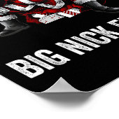 Poster Big Nick Energy Fun Père Noël Noël 3 (Coin)