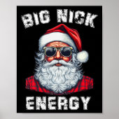 Poster Big Nick Energy Fun Père Noël Noël 4 (Devant)