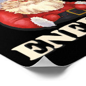 Poster Big Nick Energy Funny Père Noël Noël (Coin)