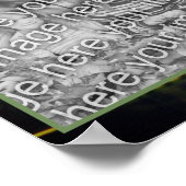 Poster Big Old Bullfrog Pond Ajouter Votre Photo (Coin)