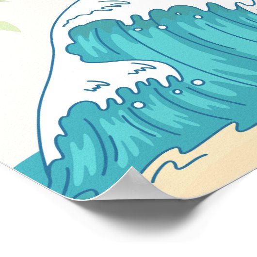 Poster Big One Surfing Milestone (Coin)