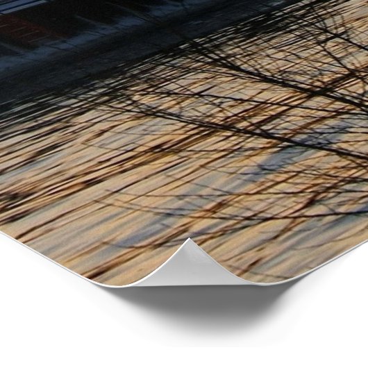 Poster Big Red Lighthouse (Coin)