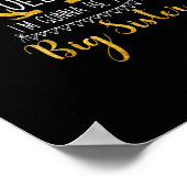 Poster Big Sister Oh Deer Baby Announcement Cute Style (Coin)