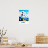 Poster Big Sky Montana Imprimer (Cuisine)