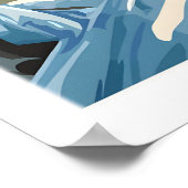 Poster Big Sky Ski Print 1 (Coin)