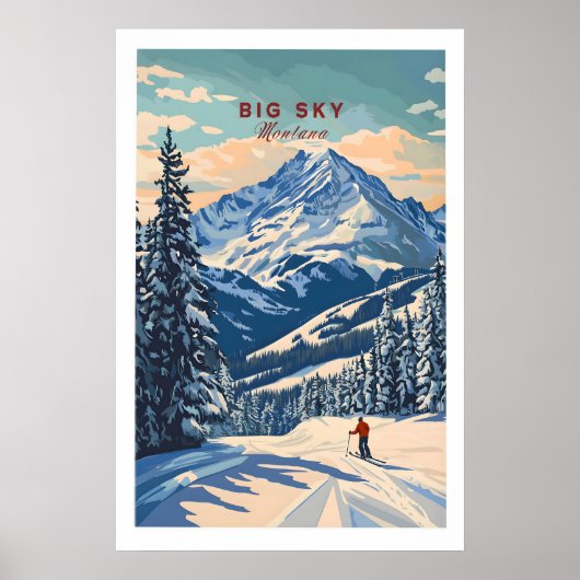 Poster Big Sky Wall Art 1 (Devant)