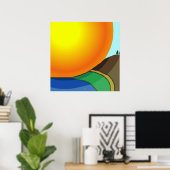 Poster Big Sunrise (Bureau à domicile)