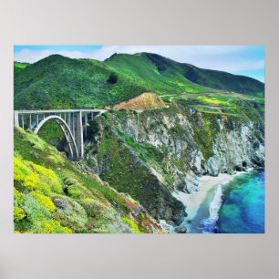 Poster Big Sur Bixby Bridge Imprimer