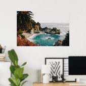 POSTER BIG SUR, CALIFORNIE, ÉTATS-UNIS (Bureau à domicile)
