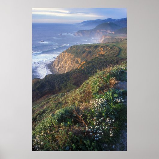 Poster Big Sur Côte Vista (Devant)