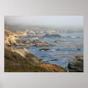 Poster Big Sur Rocky Coast Imprimer - Sélectionnez Votre 