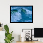 Poster Big Surf Ocean Wave (Bureau à domicile)