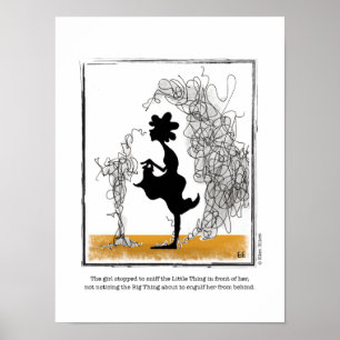 Poster BIG THING dessin d'Ellen Elliott