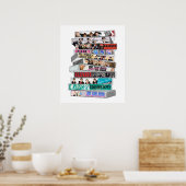 Poster Big Time Rush Cassette Tape (Cuisine)