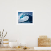 Poster Big Wave (Keuken)