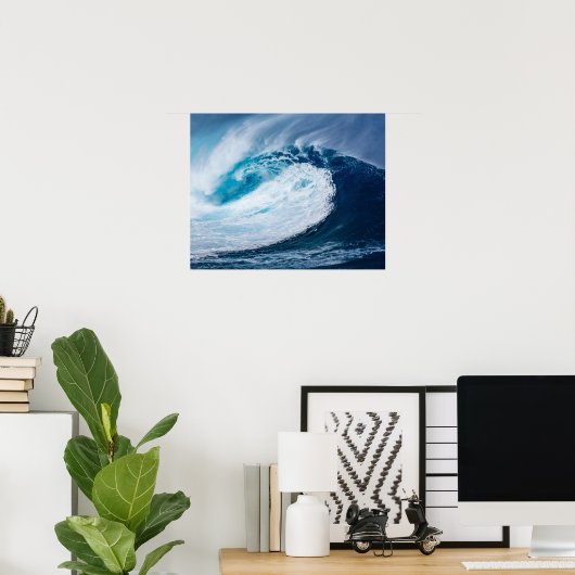 Poster Big Wave (Bureau à domicile)