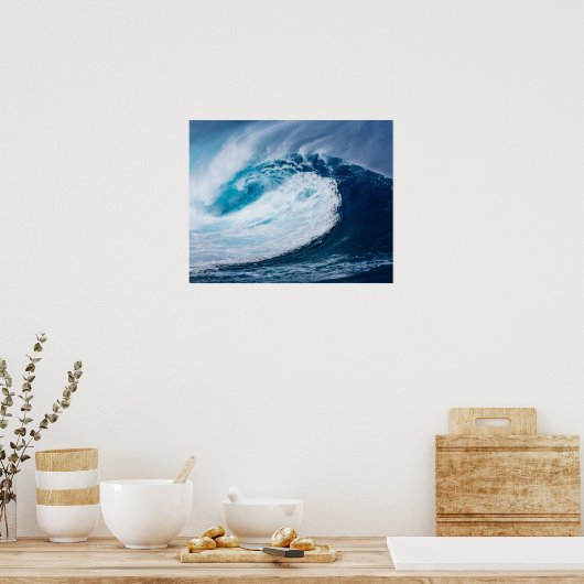Poster Big Wave (Cuisine)
