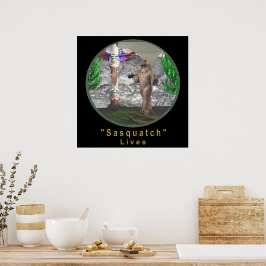 Poster Bigfoot (Cuisine)