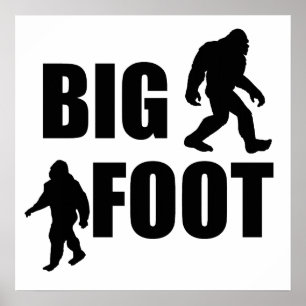 Poster Bigfoot