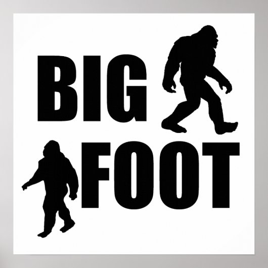Poster Bigfoot (Devant)