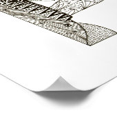 Poster Bigfoot (Coin)