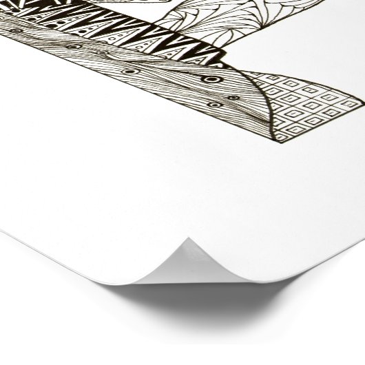 Poster Bigfoot (Coin)