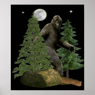 Poster Bigfoot