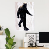 Poster Bigfoot (Bureau à domicile)