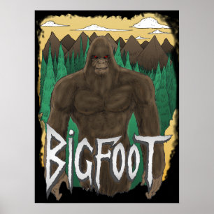 Poster Bigfoot
