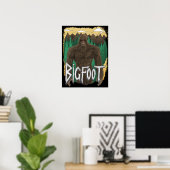 Poster Bigfoot (Bureau à domicile)