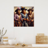 Poster Bigfoot 3 mousquetaires (Cuisine)