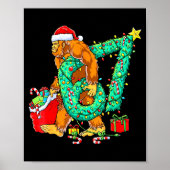 Poster Bigfoot 67 Meme Christmas Tree 67 Baseball Lifesty (Devant)