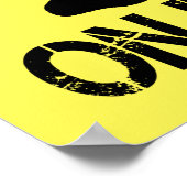 Poster Bigfoot à bord - Funny Bigfoot (Coin)