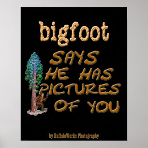 Poster Bigfoot A Des Photos