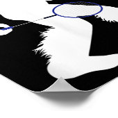 Poster Bigfoot Badminton Player Sasquatch Shuttle (Coin)