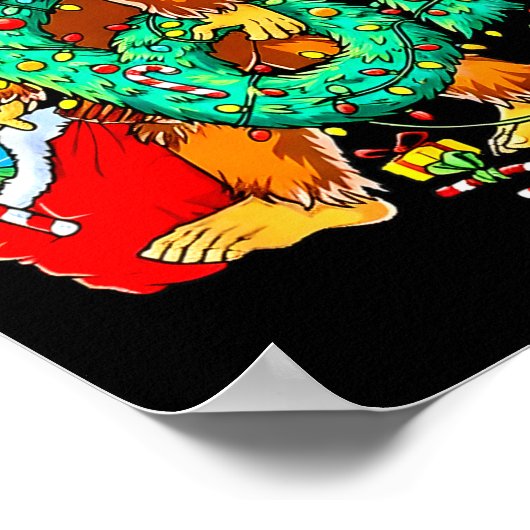 Poster Bigfoot Christmas 67 Funny Meme Six Seven Xmas Boy (Coin)