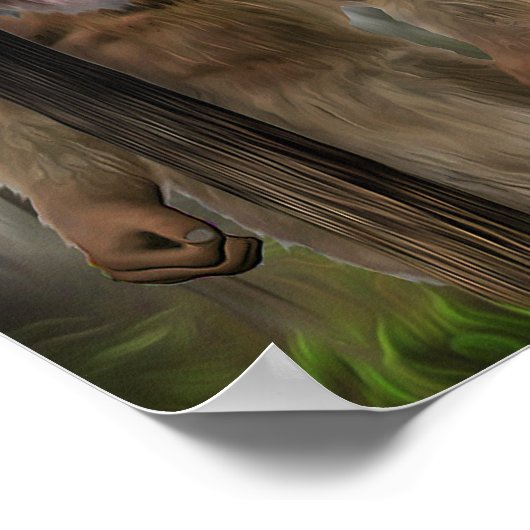 Poster Bigfoot (Creeptid) (Coin)