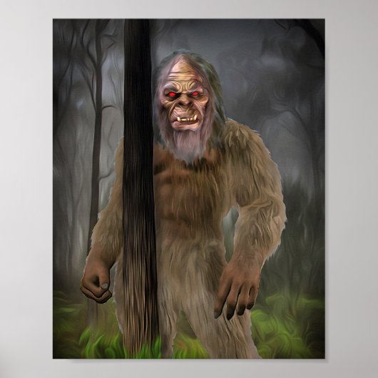 Poster Bigfoot (Creeptid) (Devant)
