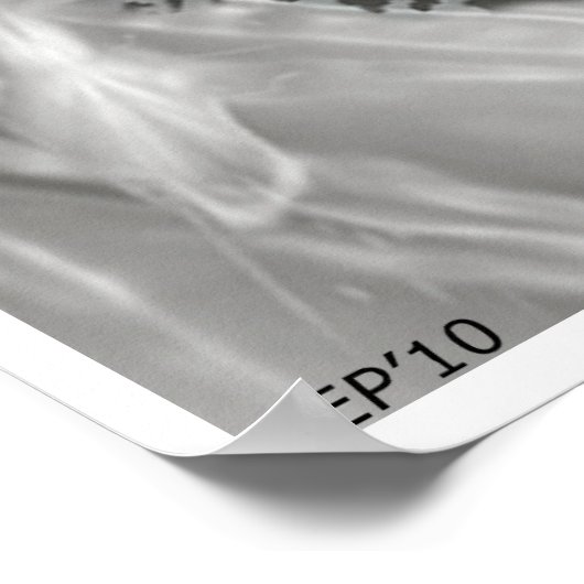 Poster Bigfoot dans les tons (Coin)