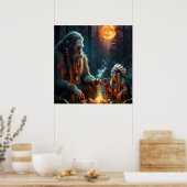 Poster Bigfoot et la forêt principale de Lune (Cuisine)