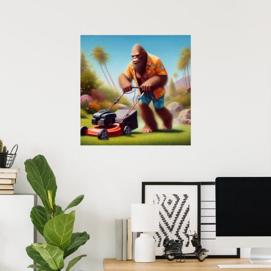 Poster Bigfoot Mutation (Bureau à domicile)