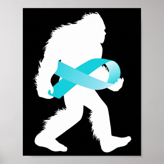 Poster Bigfoot Ptsd Post Traumatic Stress Disorder Décerc (Devant)