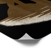 Poster Bigfoot Riding Loch Ness Monster Funny Sasquatch (Coin)