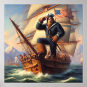 Poster Bigfoot Sailor (Devant)