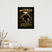 Poster Bigfoot Sasquatch (Cuisine)