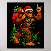 Poster Bigfoot Sasquatch For Men Grandpa Boys Kids Christ (Devant)